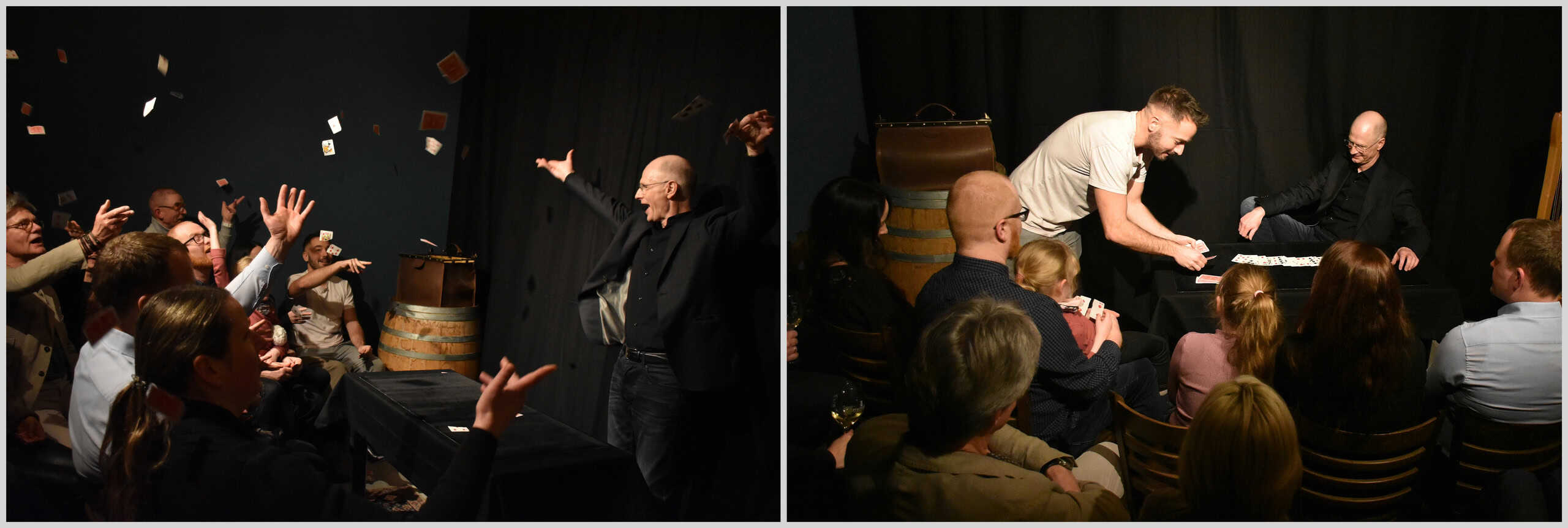 Club der Wunder, Leipzig, Zauberkunst und Wein